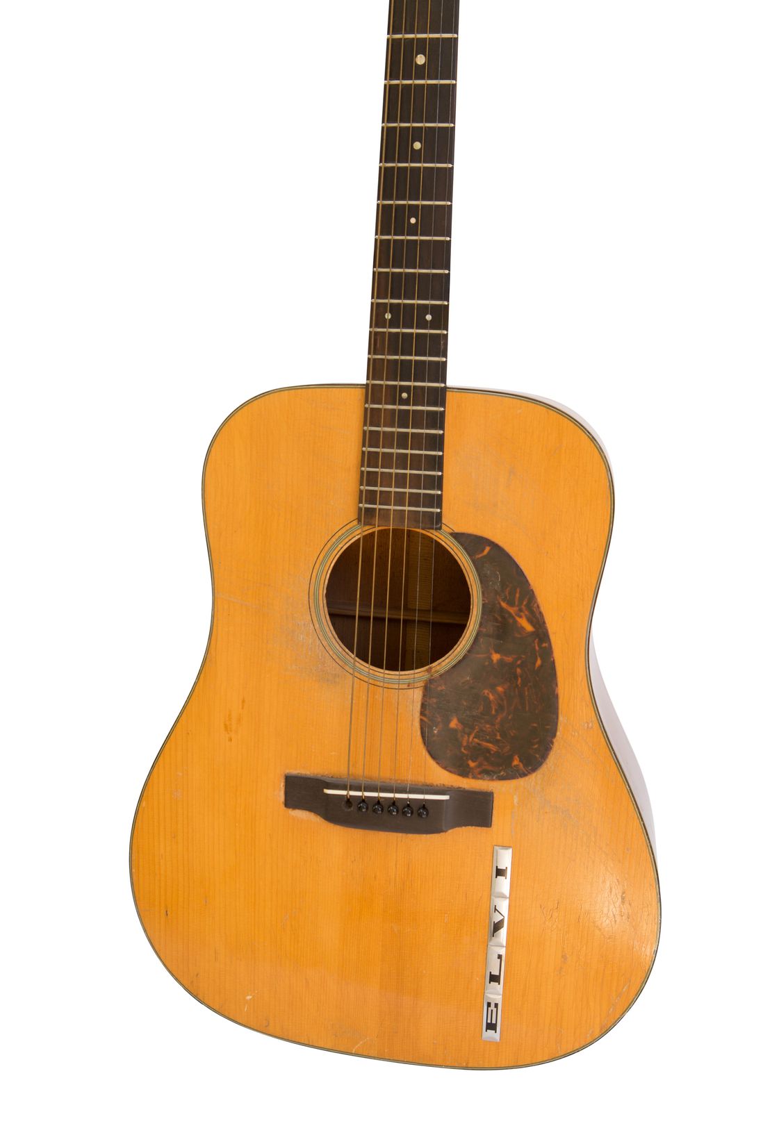 Elvis Presley used this acoustic guitar as his main guitar for rhythm playing during his Sun Studios sessions.